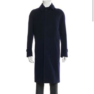 Camoshita by United Arrows Wool Alpaca Overcoat | XS | Retail $1,295